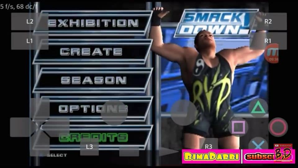 (PS2 Android) WWE SmackDown! Here Comes the Pain | Play! Emulator Android #2