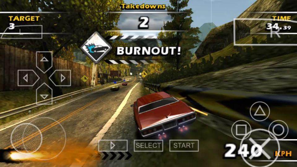 (PSP Android) Burnout Dominator | PPSSPP Android #3