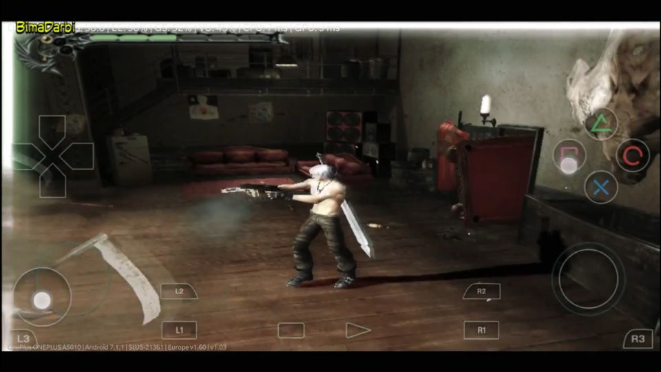 (PS2 Android) Devil May Cry 3 | DamonPS2 Pro Android #3