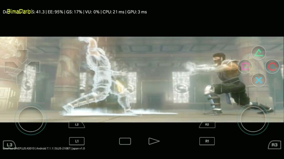 Mortal Kombat Shaolin Monks PS2 Emulator Android - AetherSX2 Android #2