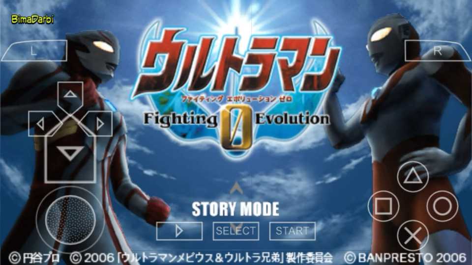 (PSP Android) Ultraman Fighting Evolution Zero | PPSSPP Android #1