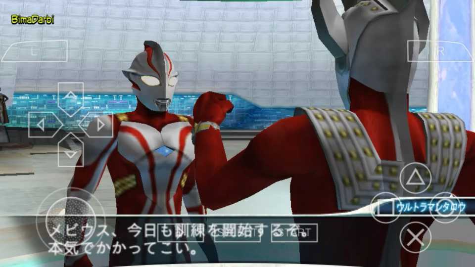 (PSP Android) Ultraman Fighting Evolution Zero | PPSSPP Android #2
