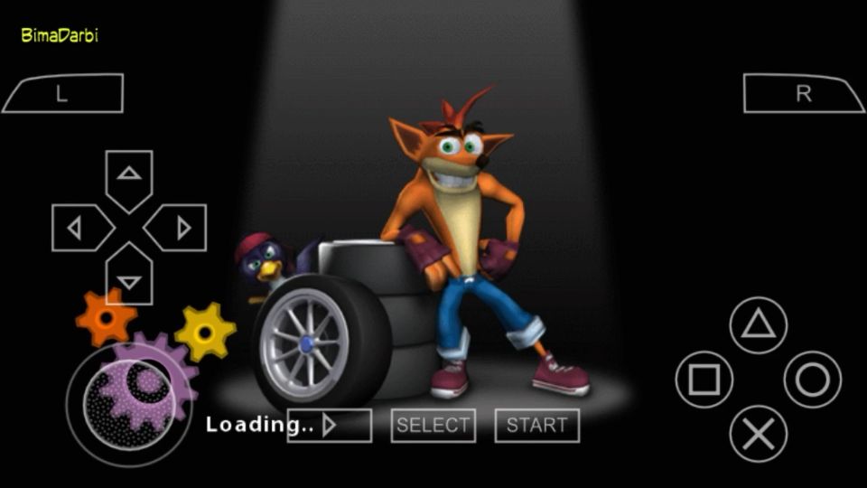 (PSP Android) Crash Tag Team Racing | PPSSPP Android #1