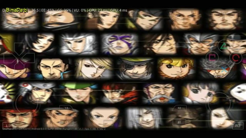 Sengoku Basara 2: Heroes PS2 Emulator Android - AetherSX2 Android #2