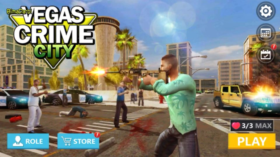 (Game Android HD) Gangster Town Auto | [Action, Open World, Shooter, 3D, Crime, Offline] #1