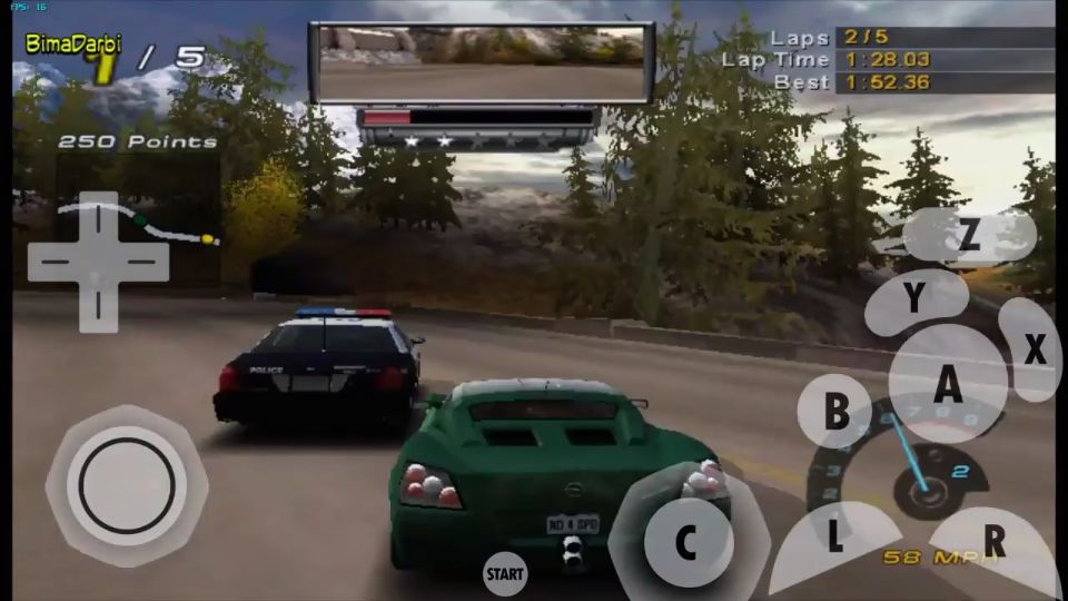 (GameCube Android) Need for Speed Hot Pursuit 2 | Dolphin Emulator Android #3