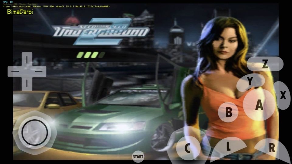 (GameCube Android) Need for Speed Underground 2 | Dolphin Emulator Android #1