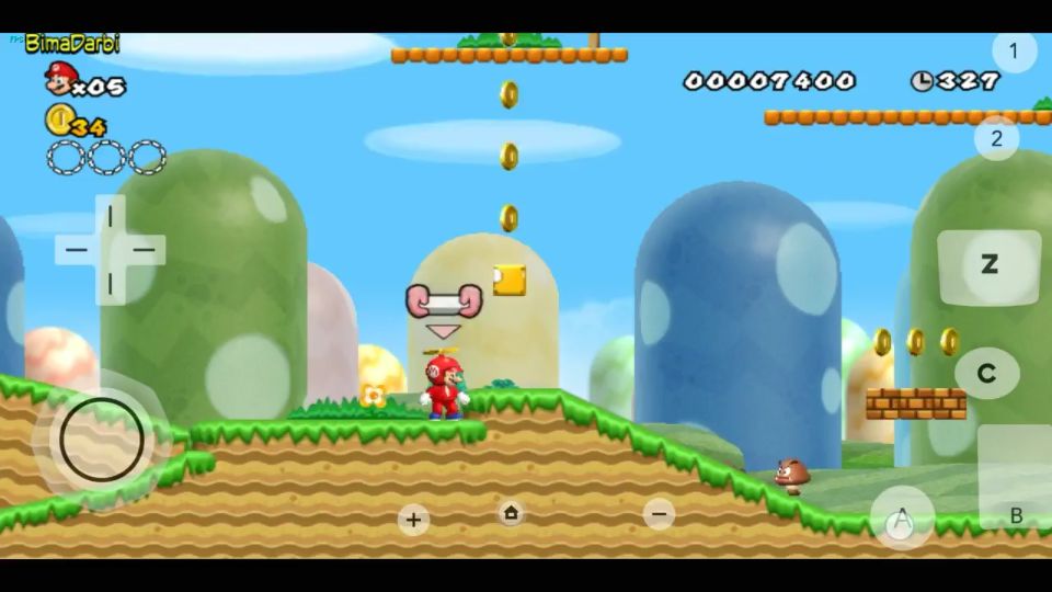 (Wii Android) New Super Mario Bros. Wii | Dolphin Emulator Android #3