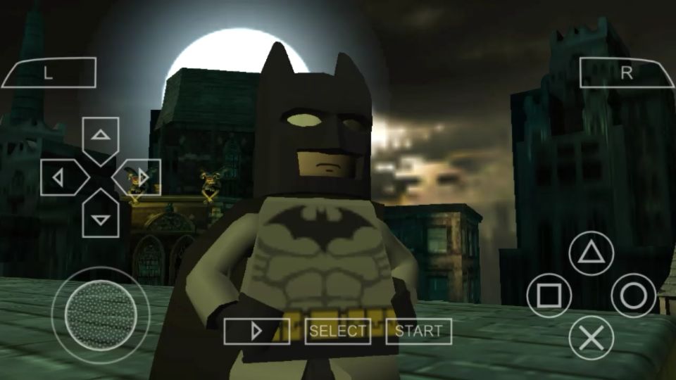 (PSP Android) PPSSPP Android Testing Game "Lego Batman"
