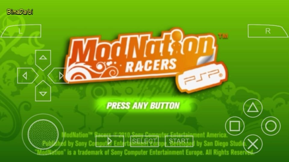 (PSP Android) ModNation Racers | PPSSPP Android #1