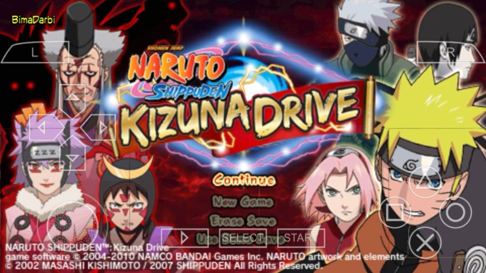 (PSP Android) Naruto Shippuden: Kizuna Drive | PPSSPP Android #1