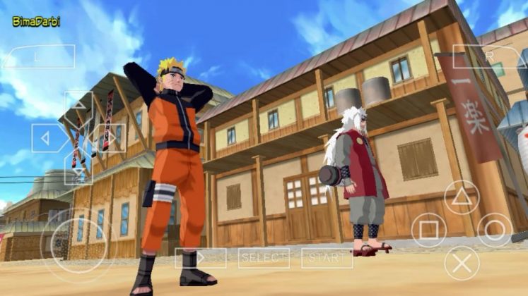 (PSP Android) Naruto Shippuden Legends Akatsuki Rising