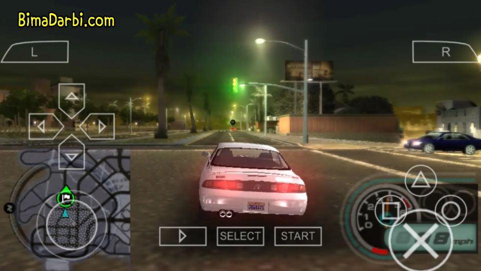 (PSP Android) Midnight Club: L. A. Remix | PPSSPP Android #3