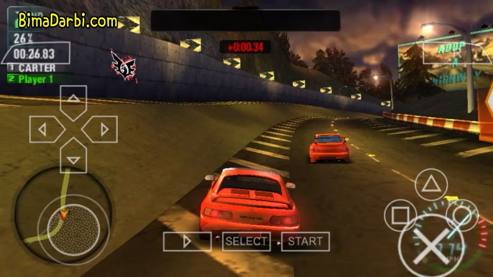 (PSP Android) Need for Speed: Carbon - Own the City | PPSSPP Android #3