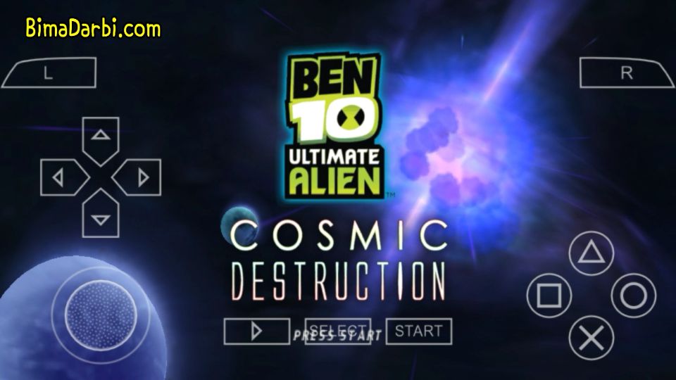 (PSP Android) Ben 10 Ultimate Alien: Cosmic Destruction | PPSSPP Android #1