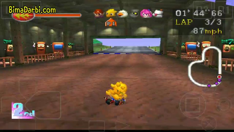 (PS1 Android) Chocobo Racing | ePSXe Android #3