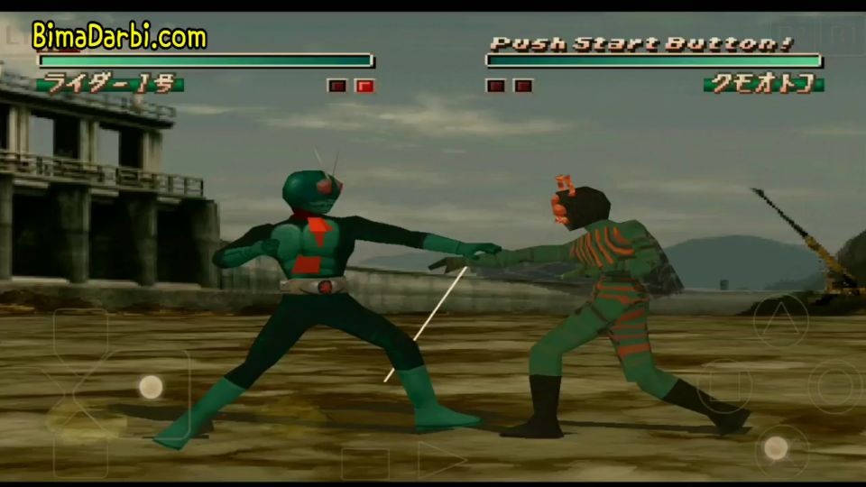 (PS1 Android) Kamen Rider (video game) | ePSXe Android #2
