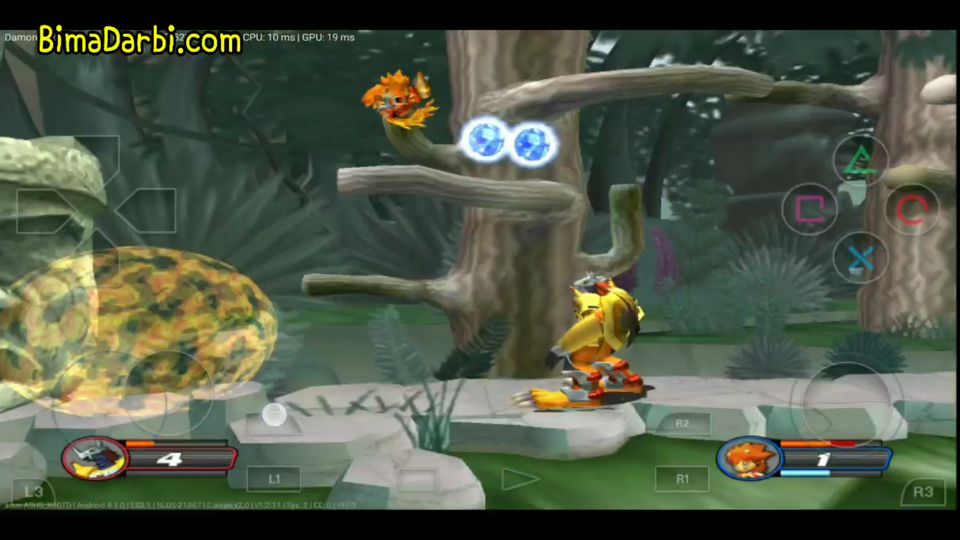 (PS2 Android) Digimon Rumble Arena 2 | DamonPS2 Pro Android #3