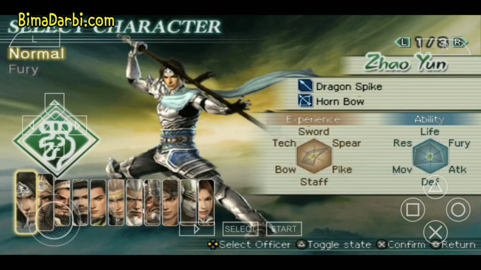 (PSP Android) Dynasty Warriors: Strikeforce | PPSSPP Android #2