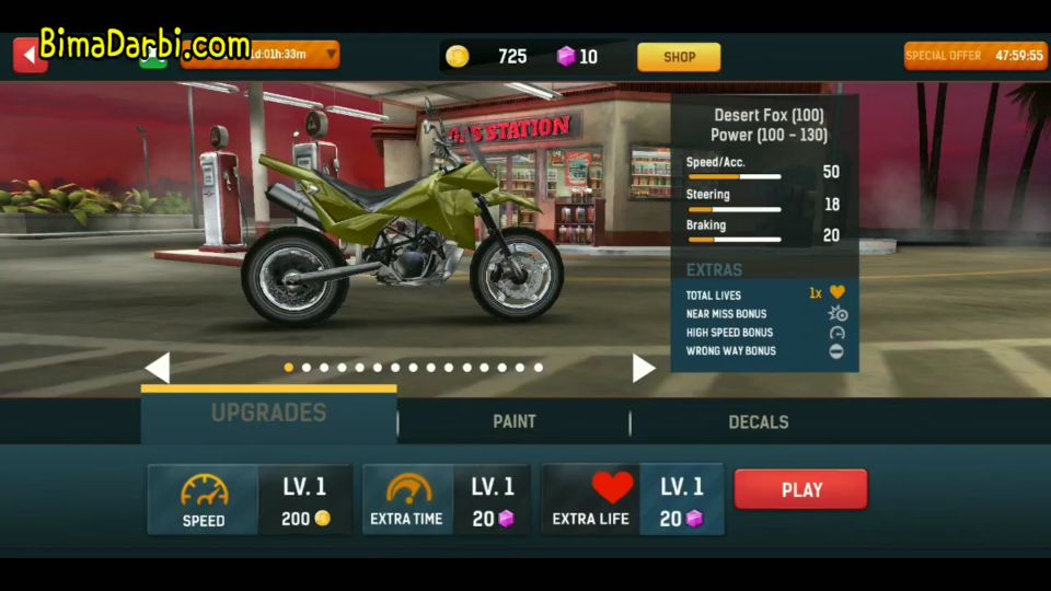 (Game Android HD) Moto Rider GO: Highway Traffic | [Racing, Simulation, Offline] #1