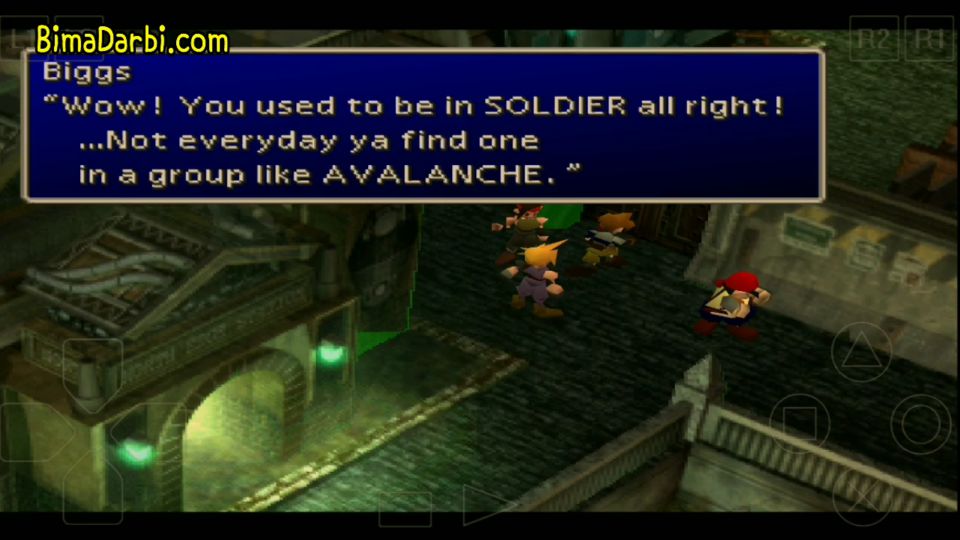 (PS1 Android) Final Fantasy VII | ePSXe Android #3