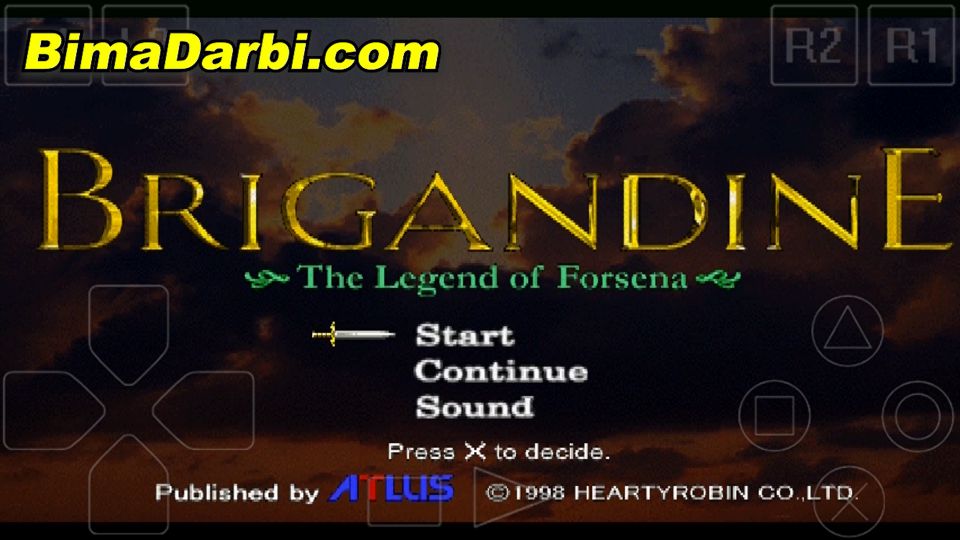 (PS1 Android) Brigandine: The Legend of Forsena | ePSXe Android #1