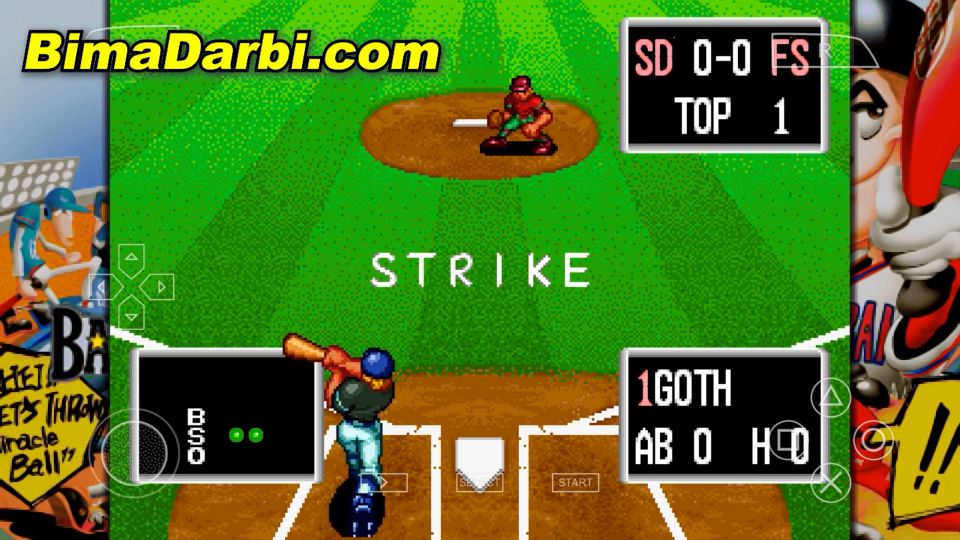 (PSP Android) Baseball Stars Professional | PPSSPP Android #2