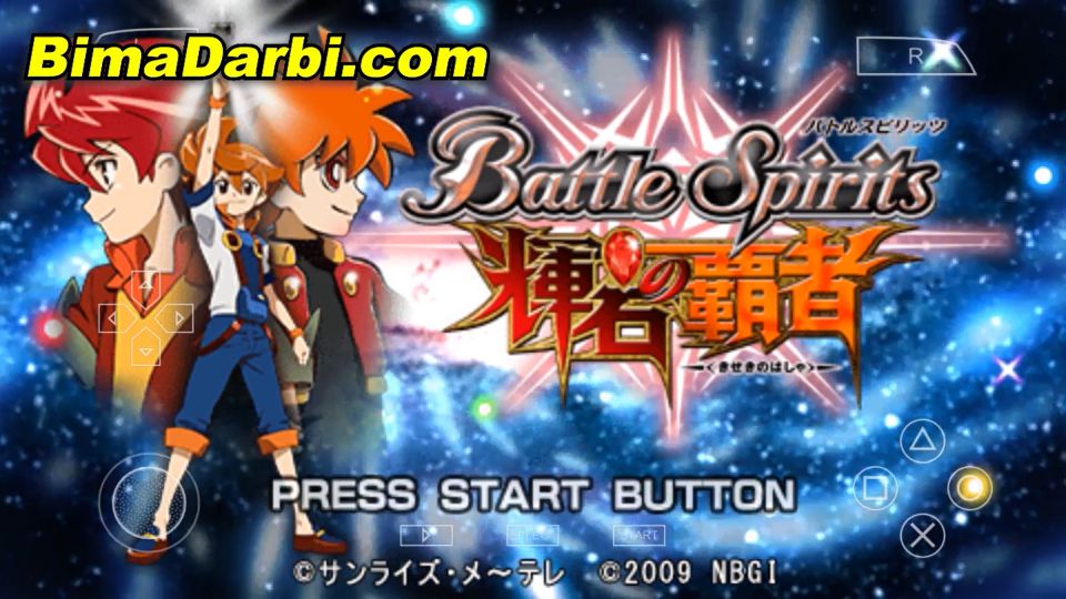 (PSP Android) Battle Spirits: Kiseki no Hasha | PPSSPP Android #1