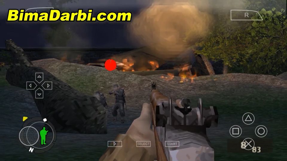 (PSP Android) Brothers in Arms: D-Day | PPSSPP Android #3
