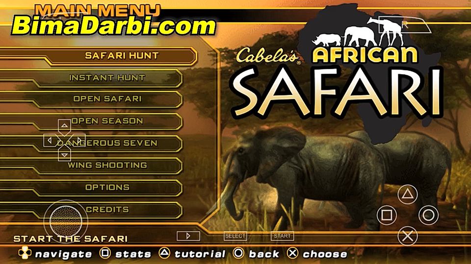 (PSP Android) Cabela's African Safari | PPSSPP Android | Best Setting For Android #1
