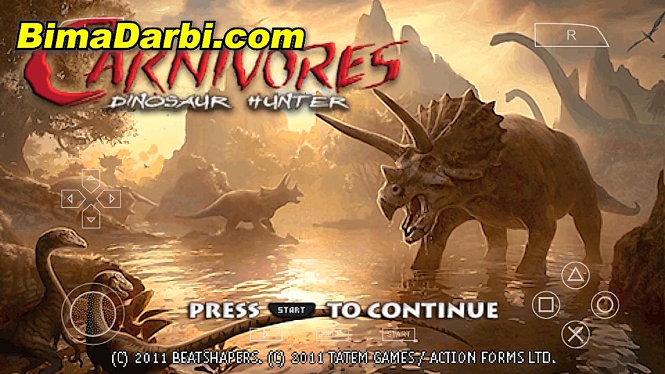 (PSP Android) Carnivores: Dinosaur Hunter | PPSSPP Android | Best Setting For Android #1
