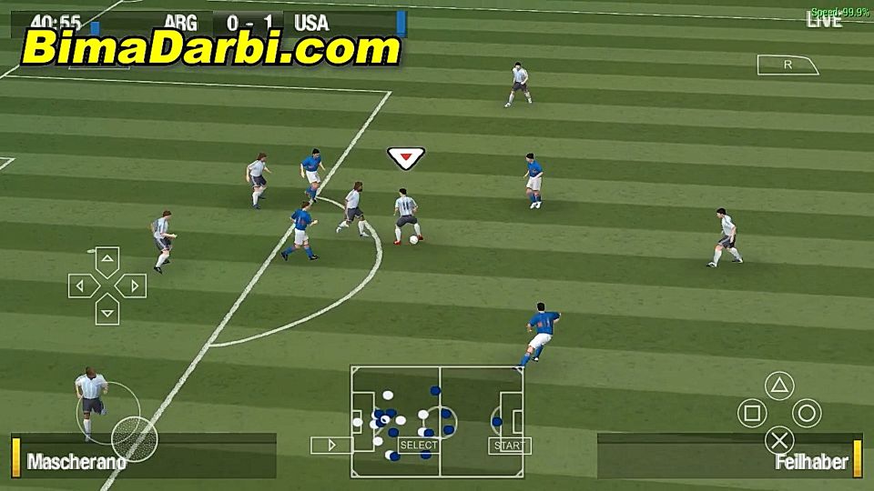 (PSP Android) FIFA 08 | PPSSPP Android | Best Setting For Android #3