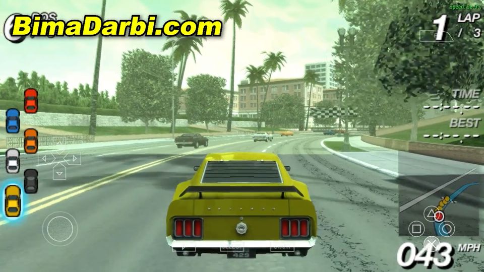 Ford Bold Moves Street Racing | PPSSPP Android | Best Setting For Android #2