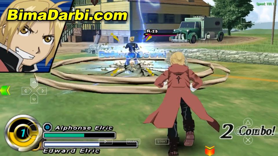Fullmetal Alchemist - Brotherhood | PPSSPP Android | Best Setting For Android #3