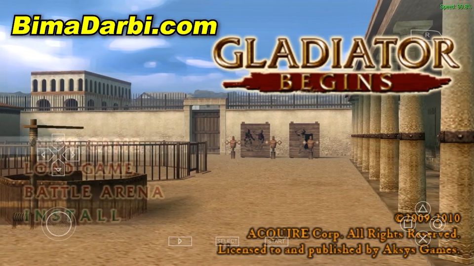Gladiator Begins | PPSSPP Android | Best Setting For Android #1