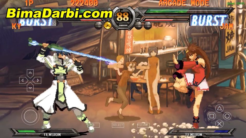 Guilty Gear XX Reload The Midnight Carnival | PPSSPP Android | Best Setting For Android #3
