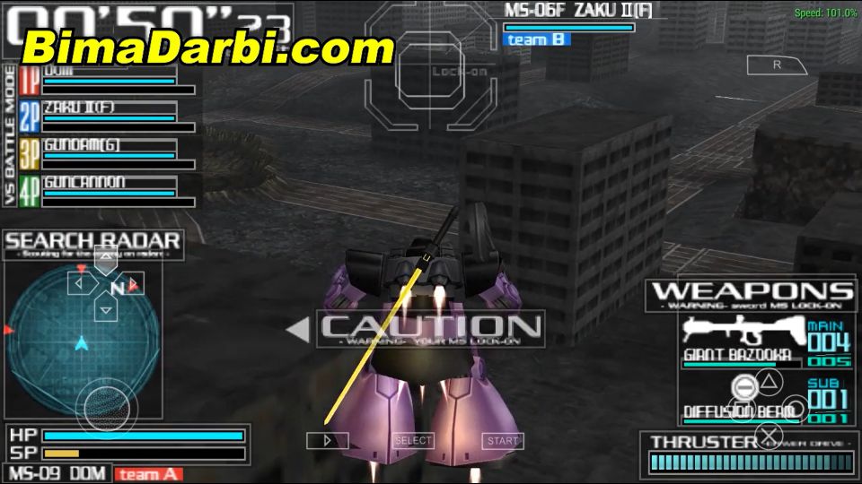 Gundam Battle Tactics | PPSSPP Android | Best Setting For Android #2