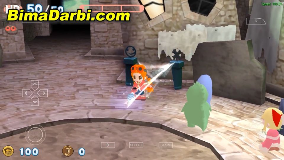 Gurumin: A Monstrous Adventure | PPSSPP Android | Best Setting For Android #3