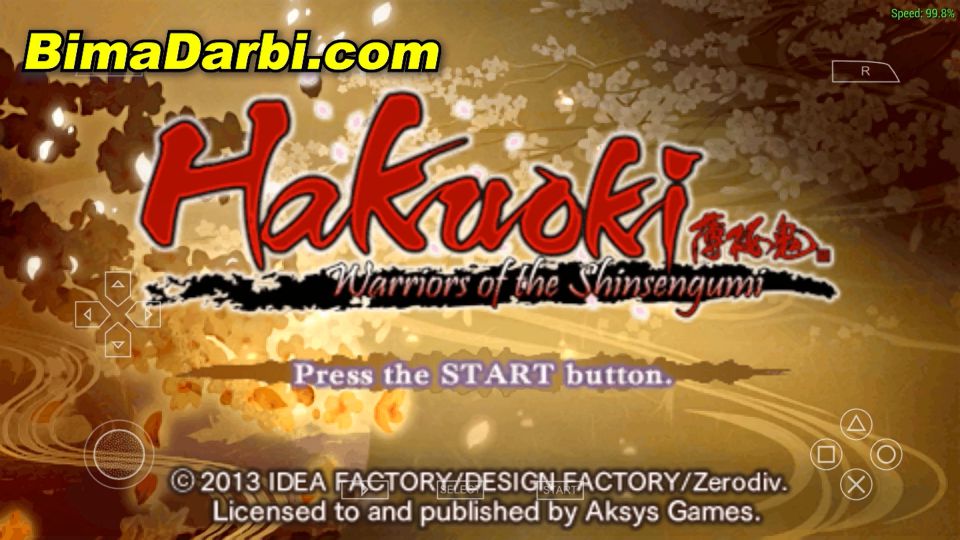 Hakuoki: Warriors of the Shinsengumi | PPSSPP Android | Best Setting For Android #1
