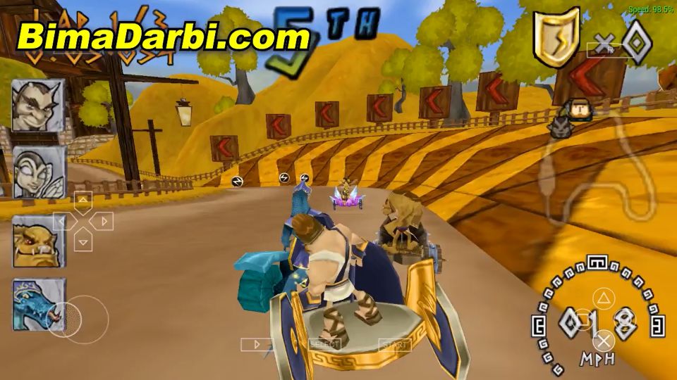Heracles Chariot Racing | PPSSPP Android | Best Setting For Android #2