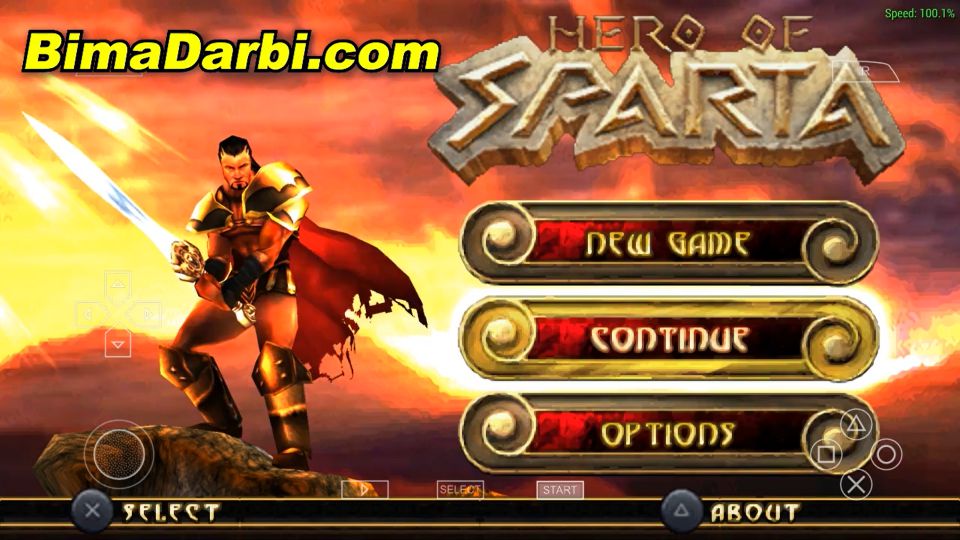 Hero of Sparta | PPSSPP Android | Best Setting For Android #1