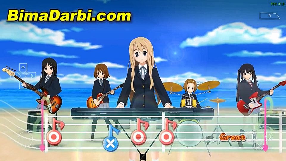 K-On Houkago Live!! | PPSSPP Android | Best Setting For Android #3