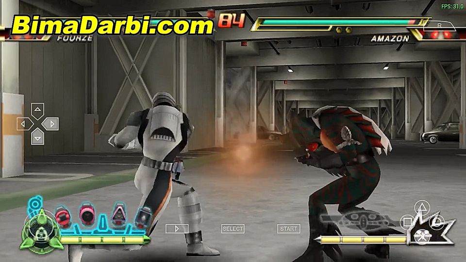 Kamen Rider Climax Heroes Fourze | PPSSPP Android | Best Setting For Android #3