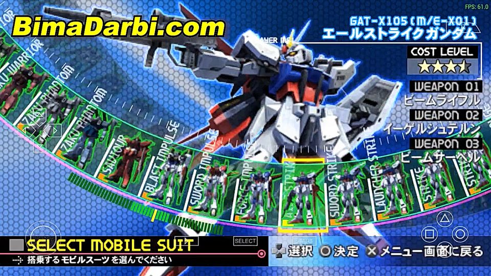 Kidou Senshi Gundam Seed: Rengou vs. ZAFT Portable | PPSSPP Android | Best Setting For Android #1