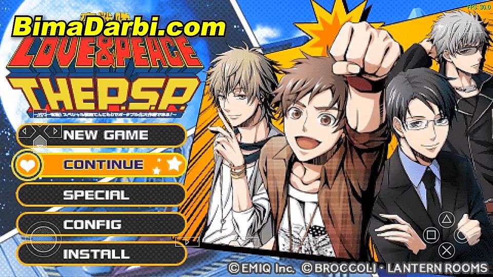 Koi Sentai Love and Peace the PSP | PPSSPP Android | Best Setting For Android #1