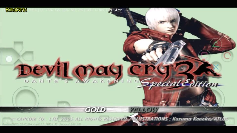 Devil May Cry 3 Android PS2 Emulator Android - AetherSX2 Android