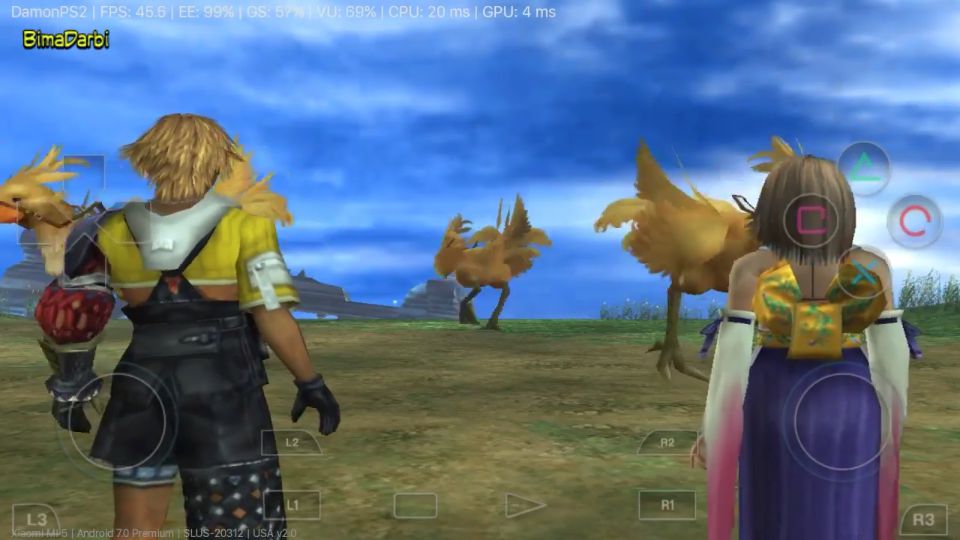 Final Fantasy X PS2 Emulator Android - AetherSX2 Android