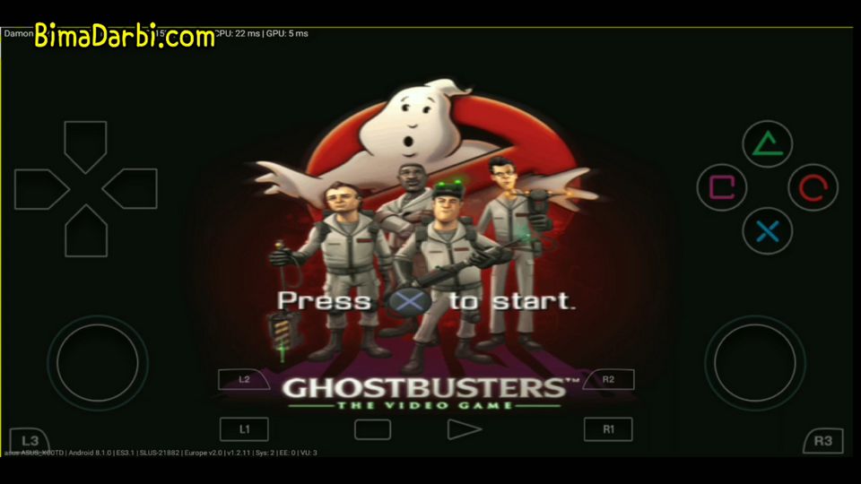 Ghostbusters PS2 Emulator Android - AetherSX2 Android