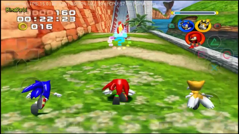 Sonic Heroes PS2 Emulator Android - AetherSX2 Android