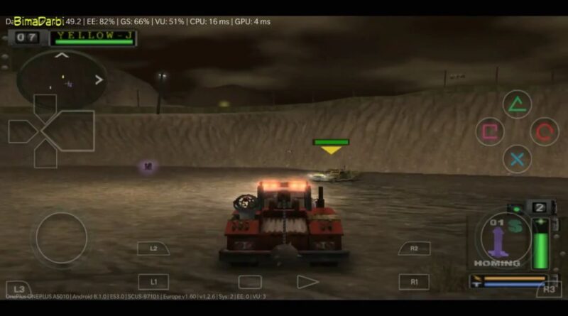 Twisted Metal Black PS2 Emulator Android - AetherSX2 Android